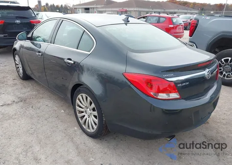 2012 Buick Regal Turbo - Premium 1 из США, поврежденный, VIN 2G4GS5EV5C9212084